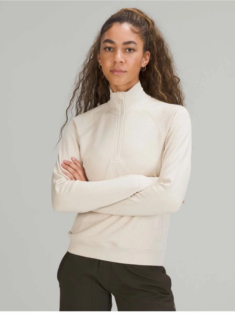 Lululemon engineered warmth half-zip